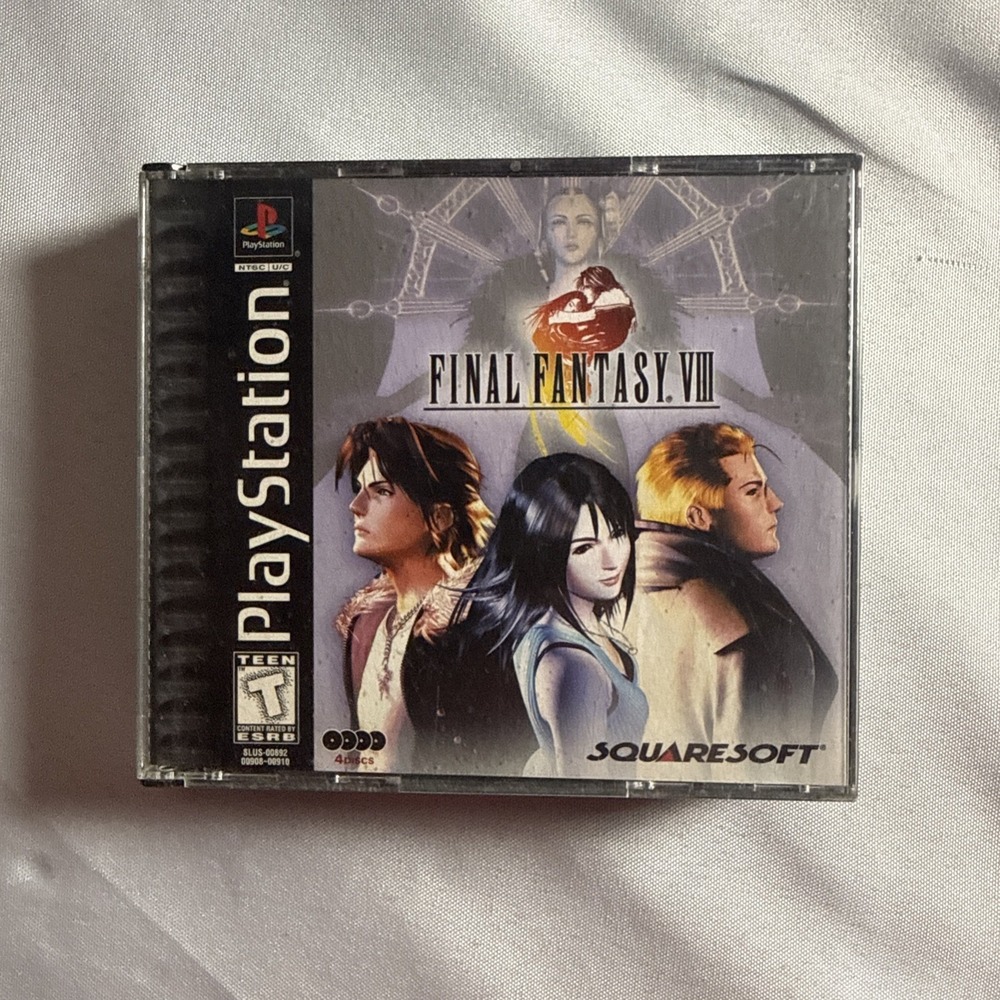 Squaresoft Final Fantasy VIII PS1 Role Playing Manual Included Tested